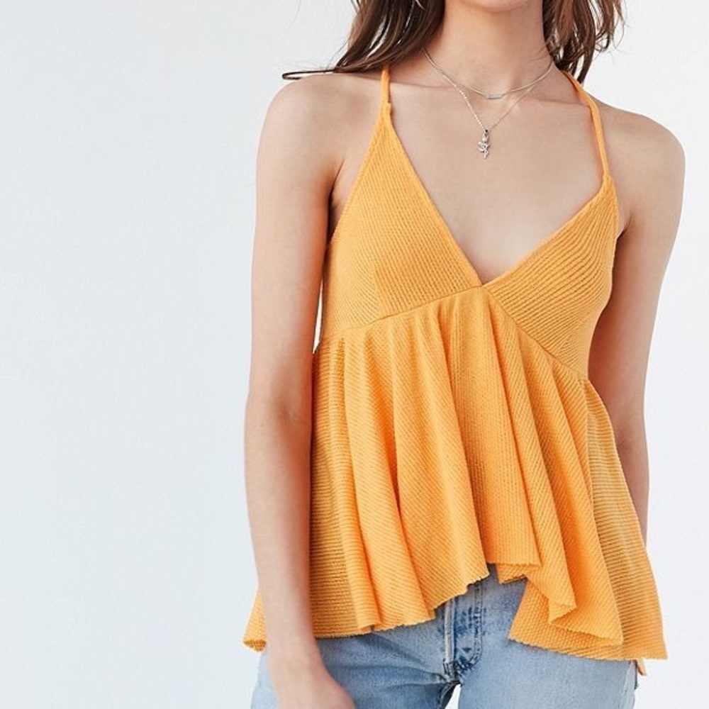 URBAN OUTFITTERS NWOT! Lola Thermal Babydoll tank